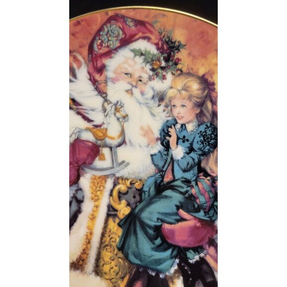 Vintage Avon Collector Plate "The Wonder of Christmas" - Picture 6 of 12